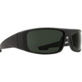 Spy SPY SPO670939973863 Optic Logan Sunglasses; Soft Matte Black Frame & Happy Gray Green Polar Lens SPO670939973863